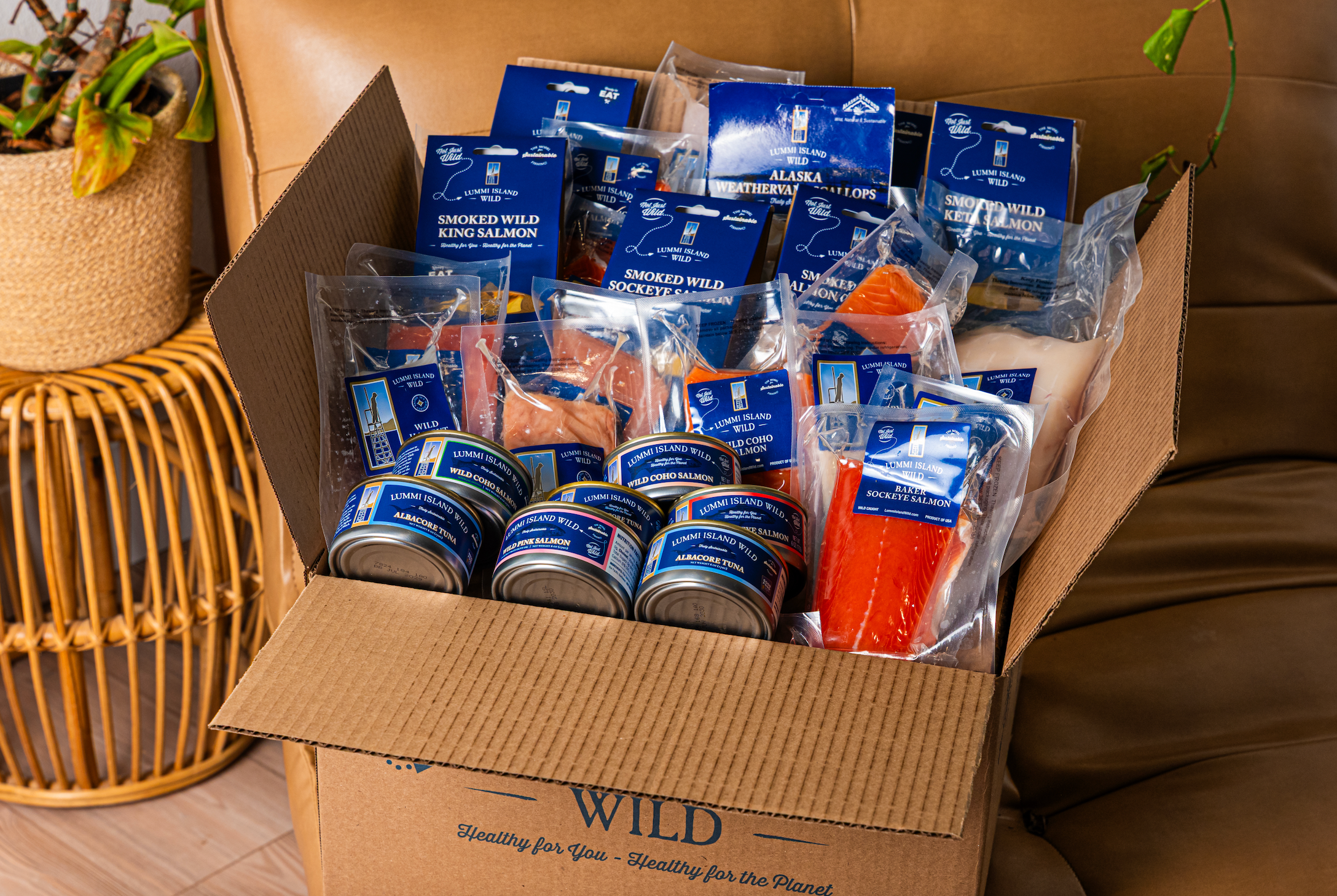 Seafood Boxes & Samplers – Lummi Island Wild