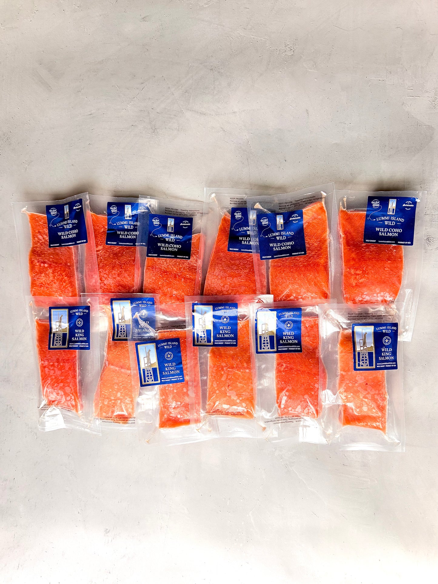 Pacific Wild Salmon Sampler