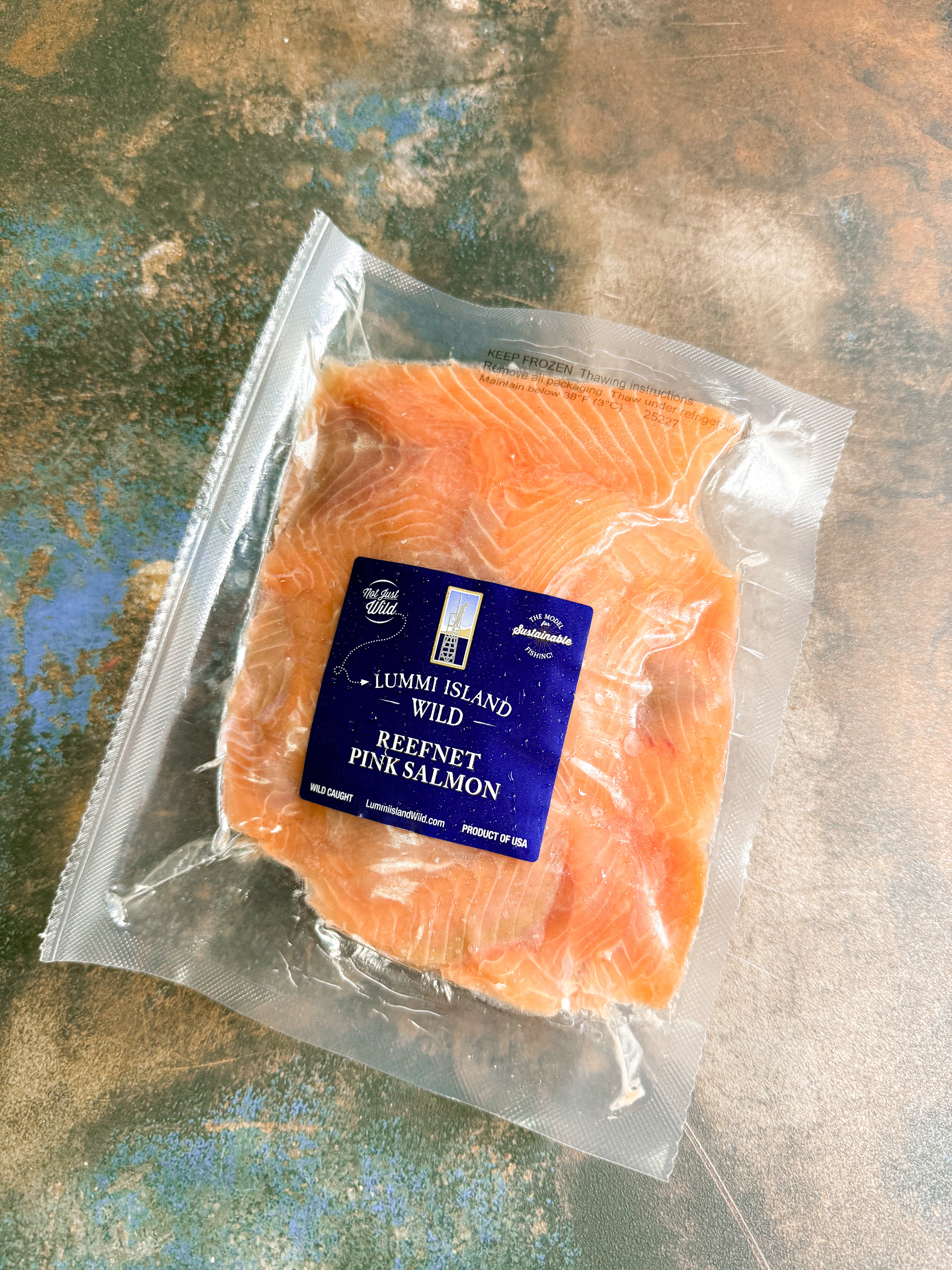 Reefnet Pink Salmon 1 LB Trim – Lummi Island Wild