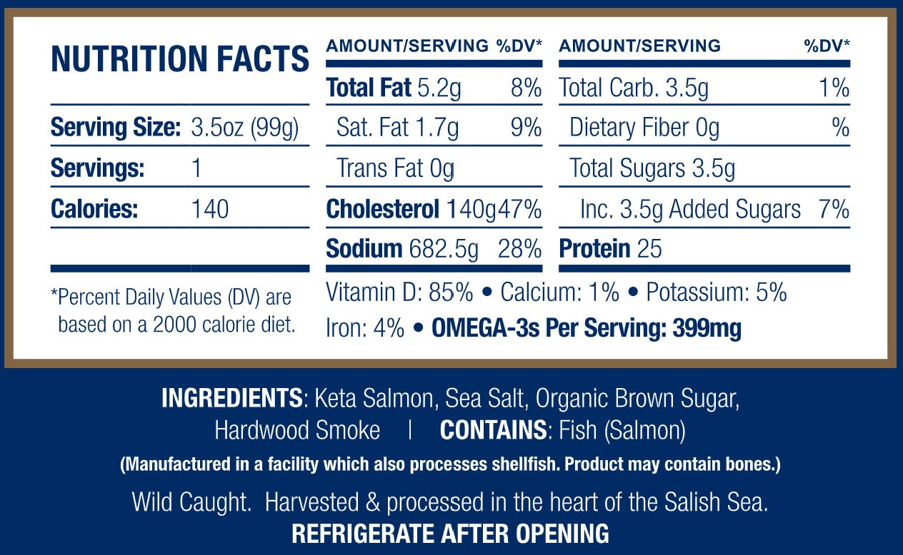 Smoked Keta Pouch