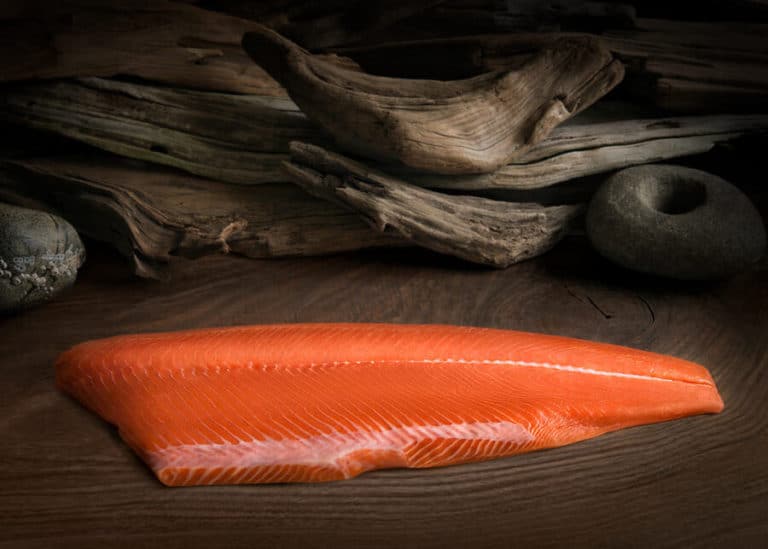 Boneless Salmon Fillets Wild Caught King Salmon Delivery Lummi