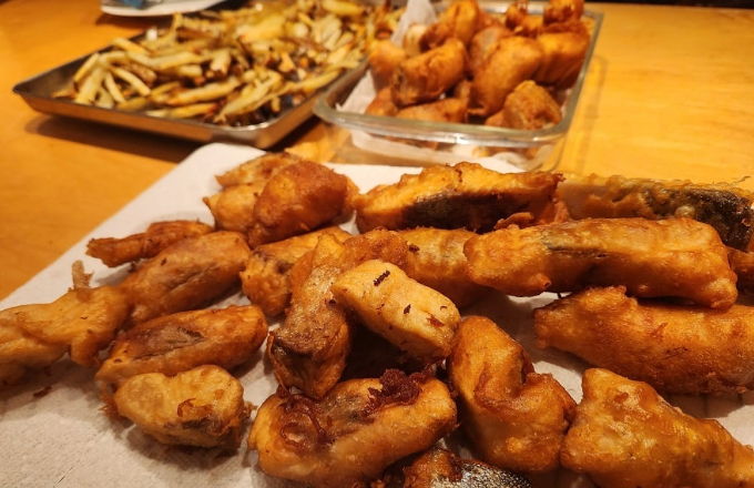 Pink Salmon Tempura