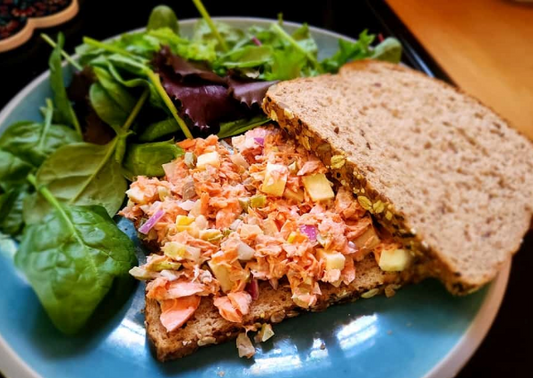 Wild-Salmon Salad Sandwich