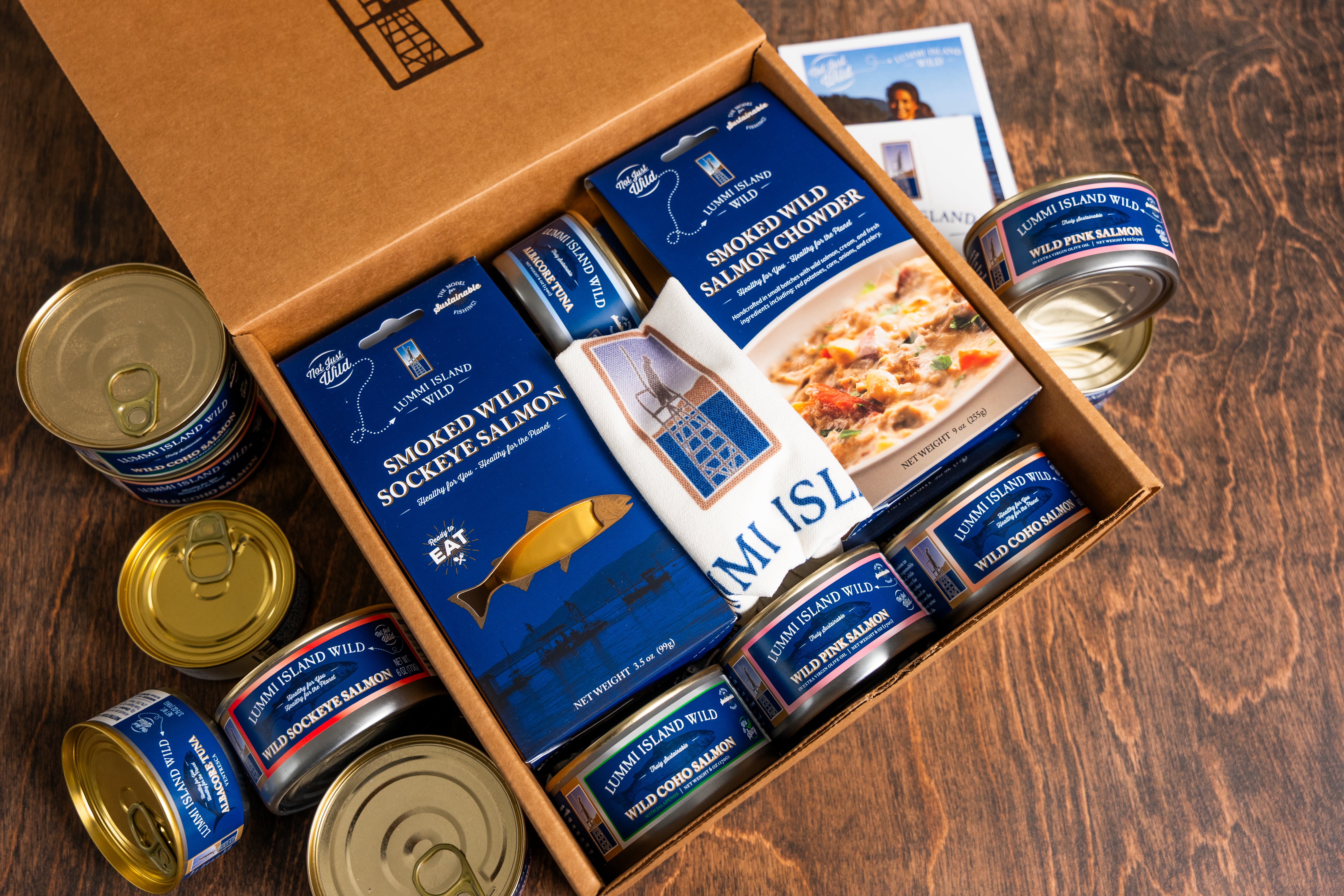 Seafood Boxes & Samplers – Lummi Island Wild
