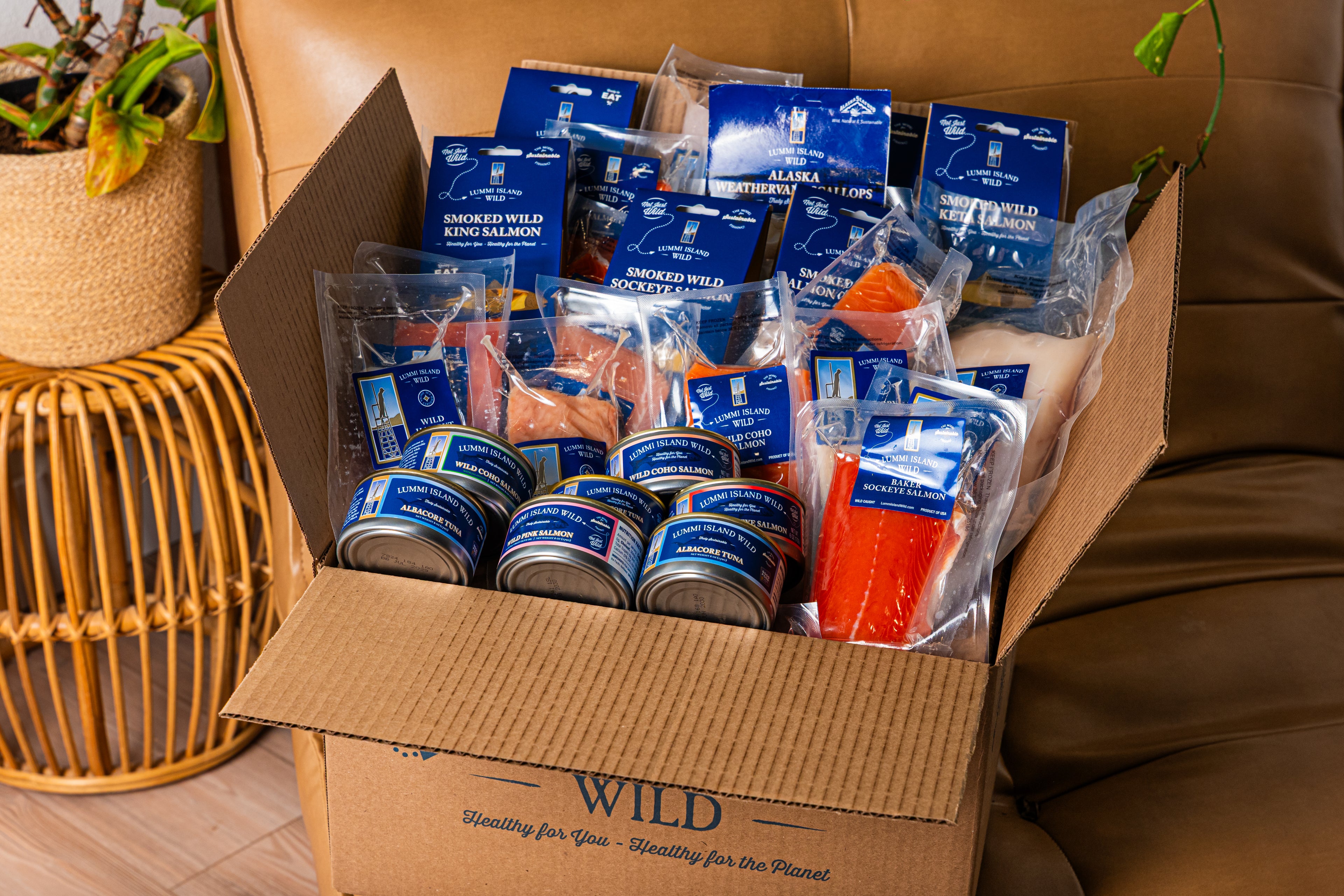 environmentally sustainable fish delivery box seattle Your Seafood 97% Less Plastic: The Twin