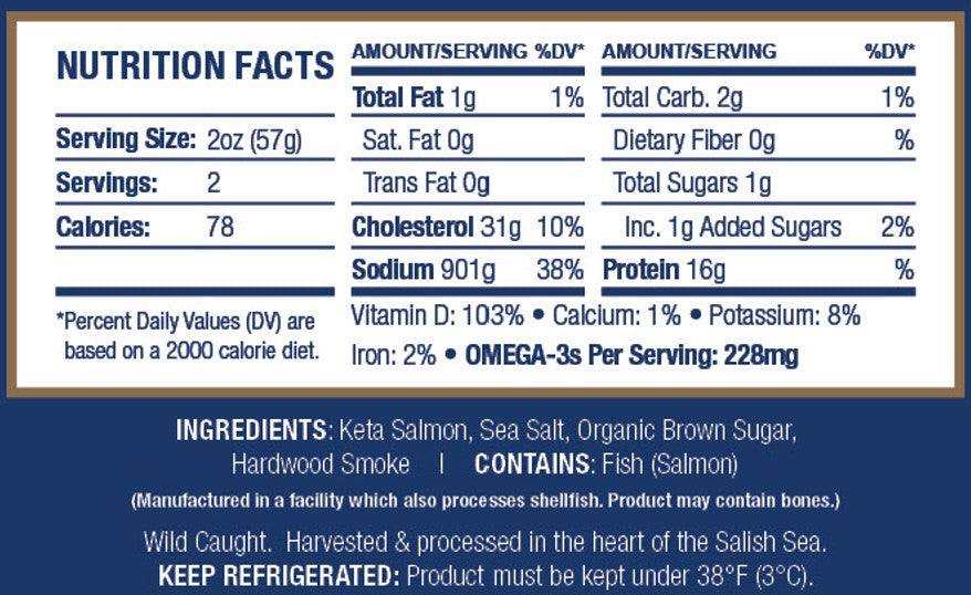 Smoked Wild Keta