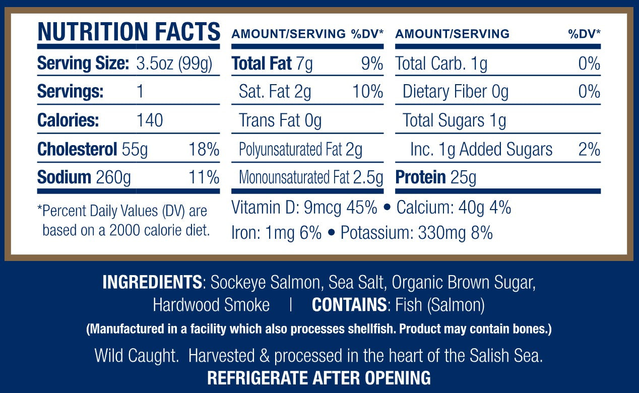 Smoked Sockeye Pouch