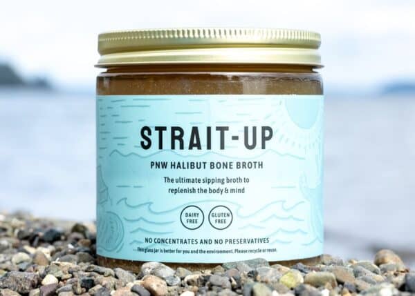 Strait Up PNW Halibut Bone Broth