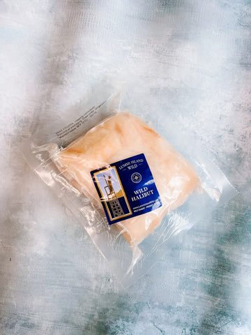 Salish Sea Halibut 1 lb Trim