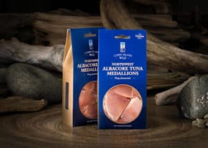 6 oz Sushi-Grade Albacore Tuna Medallions
