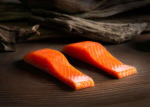 6 oz Boneless Coho Skin-on Salmon Portions