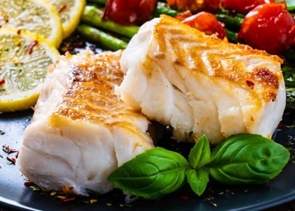 Lightly Seared Halibut Portions