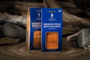 wild smoked keta salmon