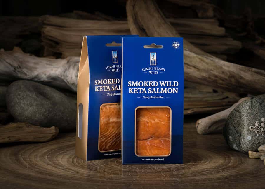 wild smoked keta salmon