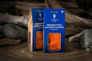 wild smoked sockeye salmon