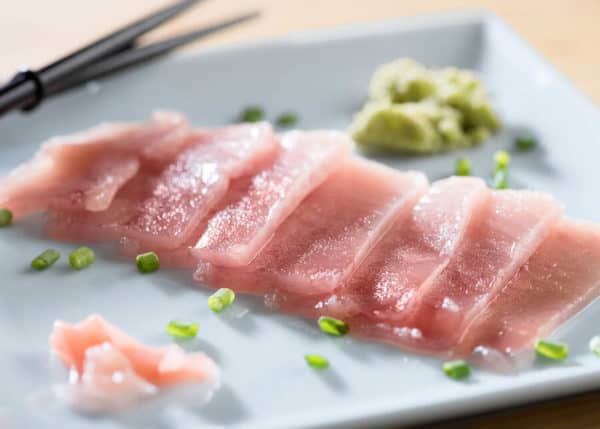 Sashimi grade albacore tuna