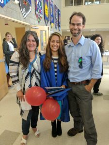 Cara's graduation