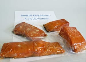smoked king salmon