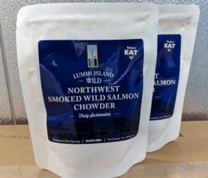 smoked salmon chowder