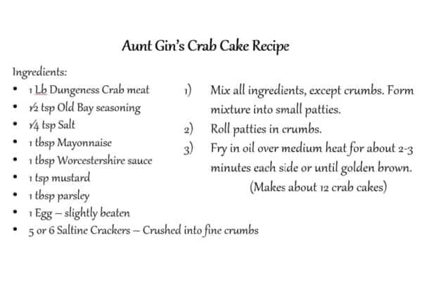 crab cake recipe