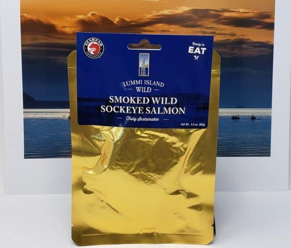Smoked Wild Sockeye Salmon Gold Pouch