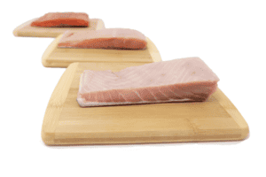 Ivory Marbled Red King Salmon Portions