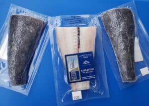 Cod split tail stakes LIW packaging