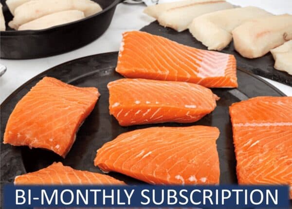 Whitefish and Salmon Combo Box Bi-monthly, every other month delivery
