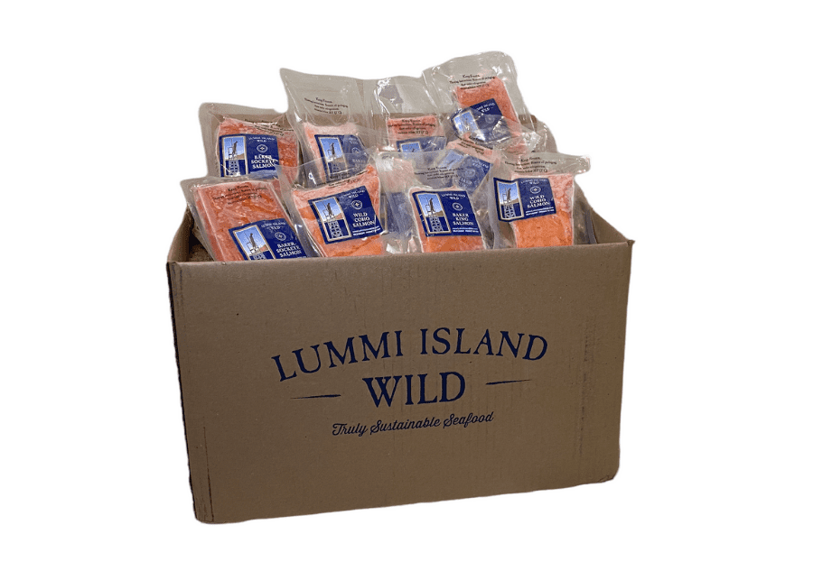 wild salmon keto box