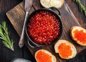 Premium Ikura Red Caviar