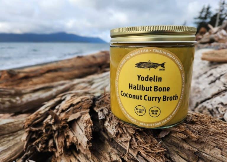 Wild Salmon and Halibut Bone Broth Lummi Island Wild