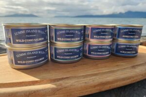 Canned Albacore Tuna and Salmon Combo