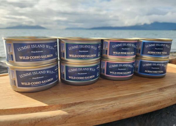 Canned Albacore Tuna and Salmon Combo