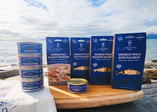 Lummi Island Wild Seafood Sampler Gift Box