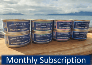 Canned Wild Seafood Collection Monthly subscription