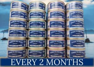 canned wild salmon and tuna